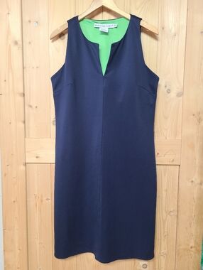 Gretchen Scott Designs Navy Shell with Lime Green Lining